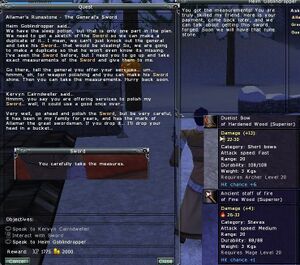 Allamar's Runestone - The General's Sword (Alsius) Quest Screenshot.jpg