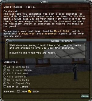Guard Training - Test III Quest Screenshot.jpg