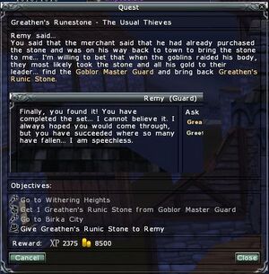 Greathen's Runestone - The Usual Thieves (Alsius) Quest Screenshot.jpg