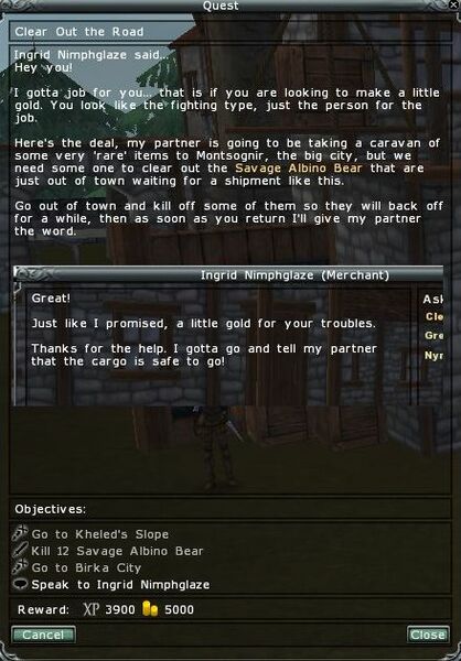 File:Clear Out the Road Quest Screenshot.jpg